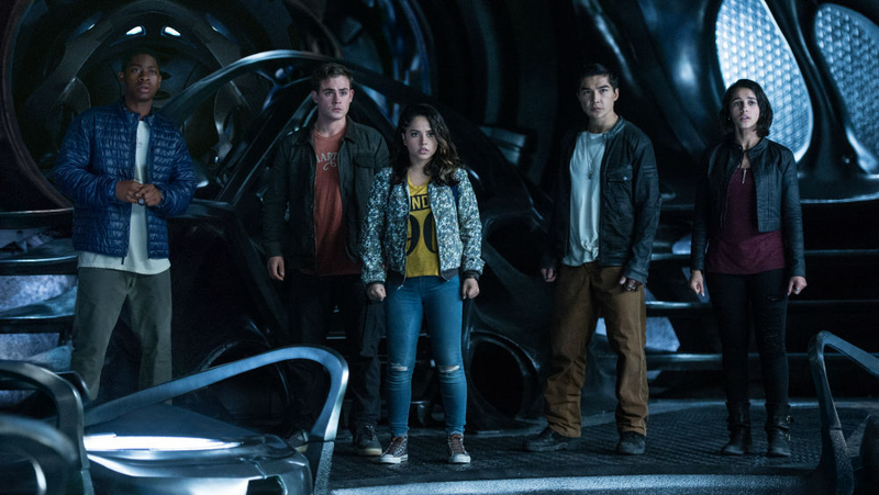 Cyler, Montgomery, G., Lin, and Scott are the Power Rangers.